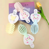 New 1 Pc Mini Cactus Air Bag Hair Brush